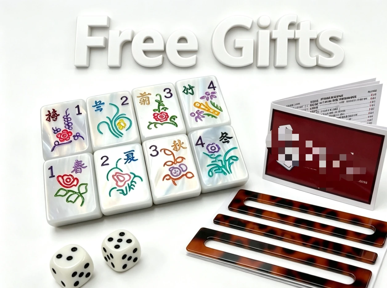 160 Tiles American Mahjong Set Acrylic Engraved Pearl Texture Waterproof Mahjong Tiles with Carrying Bag Portable Travel