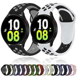 Bracelet de Montre en Silicone pour Samsung Galaxy Watch 6 5 4 3 Classic, 20mm, 22mm, 47mm, 43mm, Pro, 45mm, 40mm, 44mm, Huawei ight/3/2 Band