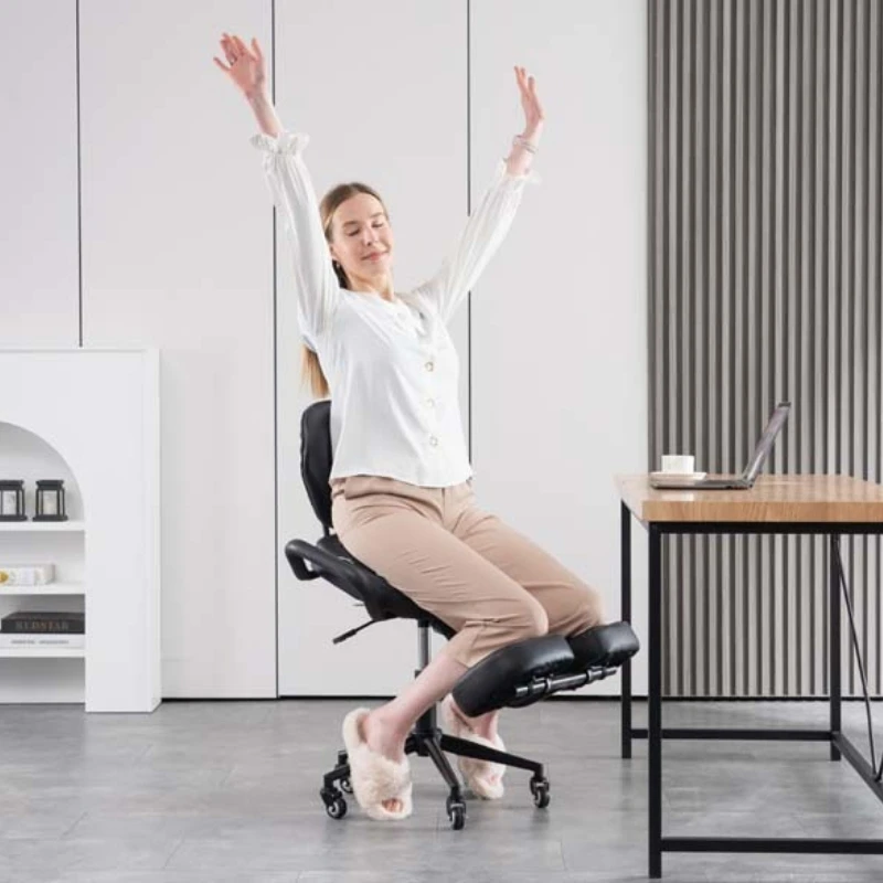 Ergonomic Chair Kneeling Chair Adult Adjustable Computer Chair for Home Use