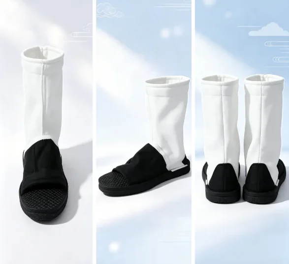 2026 Japan Ninja Akatsuki Nanja Cos Shoes Women Men Cosplay Costume Christmas Halloween Party Sandals Boots