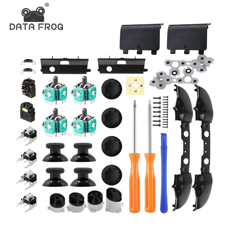 DATA FROG 3D Analog Stick Module LB RB Buttons Replacement Parts For Xbox One Slim Controller