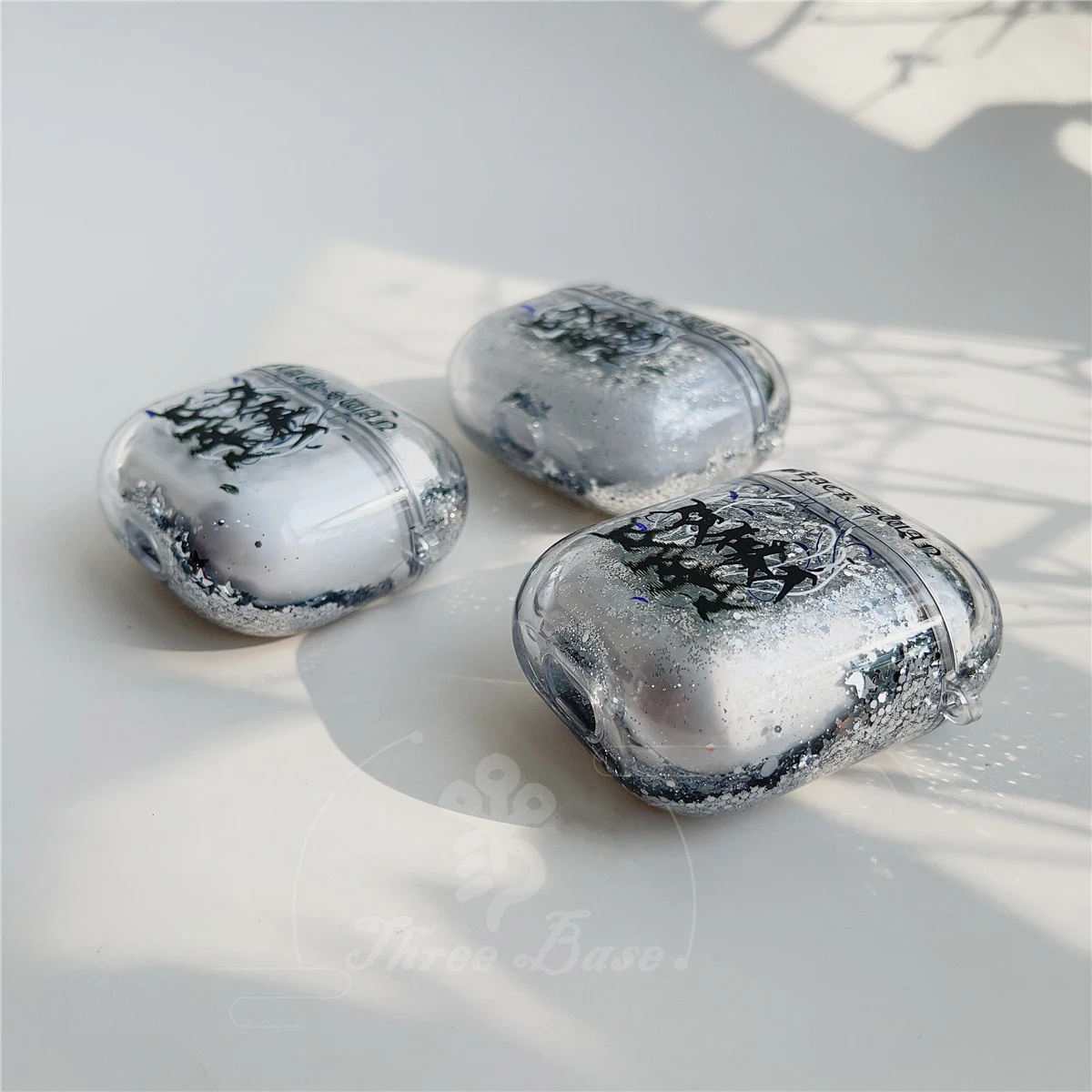 Ốp Lưng Dành Cho Airpods Pro2 2022 Bao Blackswan Quicksand Vỏ Rung Pro Gen 2 3 Dễ Thương Tai Nghe Chụp Tai Bảo Vệ ốp Lưng