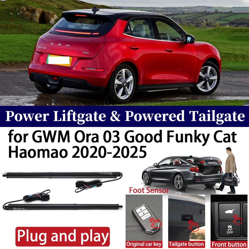 

for GWM Ora 03 Good Funky Cat Haomao 2020-2025 Car Auto Power Electric Tailgate Liftgate Trunk Closer System Boot Lift Motor