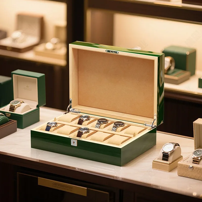 

Minimalist Watch Box Luxury Collect Watches Storage Boxes Large Capacity Watch Display Case Organizer Packaging Supplies Gift