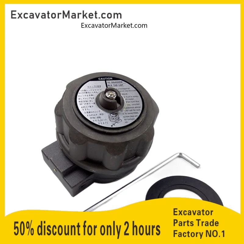 Hitachi Ex200-1-2-3 Hydraulic Tank Cover  Respiratory Filter  Exhaust Valve Exhaust Filter Assembly Excavator Accessories