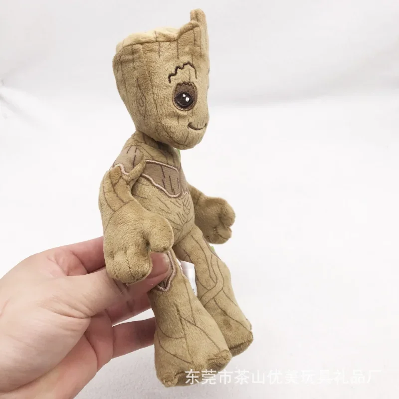 Marvel Groot Galaxy Guardians of The Tree Man Anime Kawaii Dolls Cloth Puppet Ornament Childrens Birthday Gifts