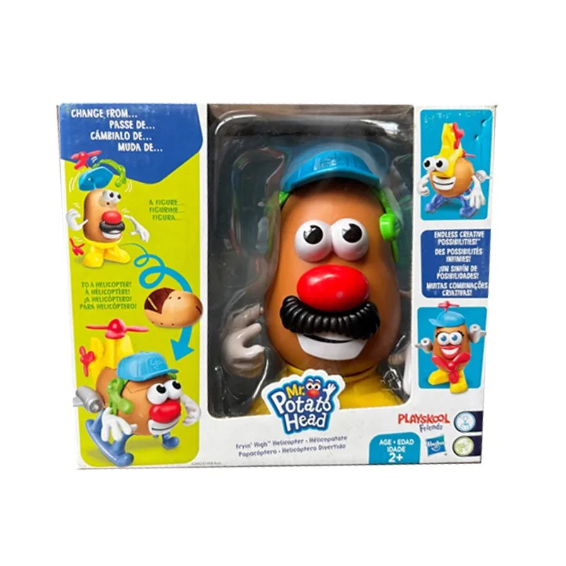 Hasbro Anime Toy Story Mr. Potato Head Mrs. Potato Head Buzz Lightyear Christmas Gifts Genuine Action Figure Model Toys