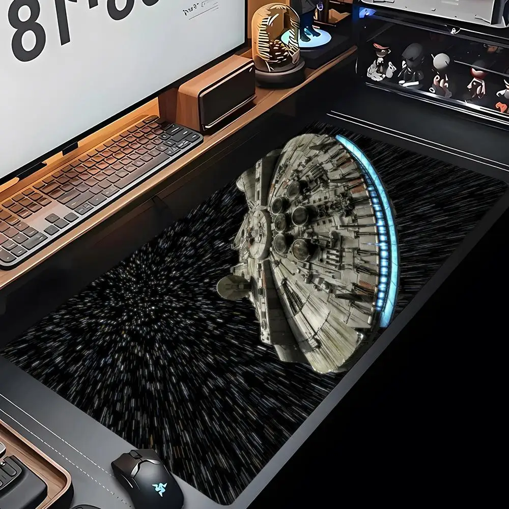 Stars W-Wars-films classiques tapis de souris tapis de souris de jeu grand 900x400X2mm tapis de souris Gamer Mause tapis PC bureau