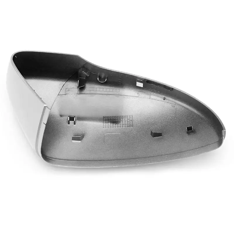 

1 Pair Side Door Wing Rearview Mirror Cover Cap Housing 3C8857537 3C8857538 fit for VW Beetle CC Passat Scirocco Jetta Silver