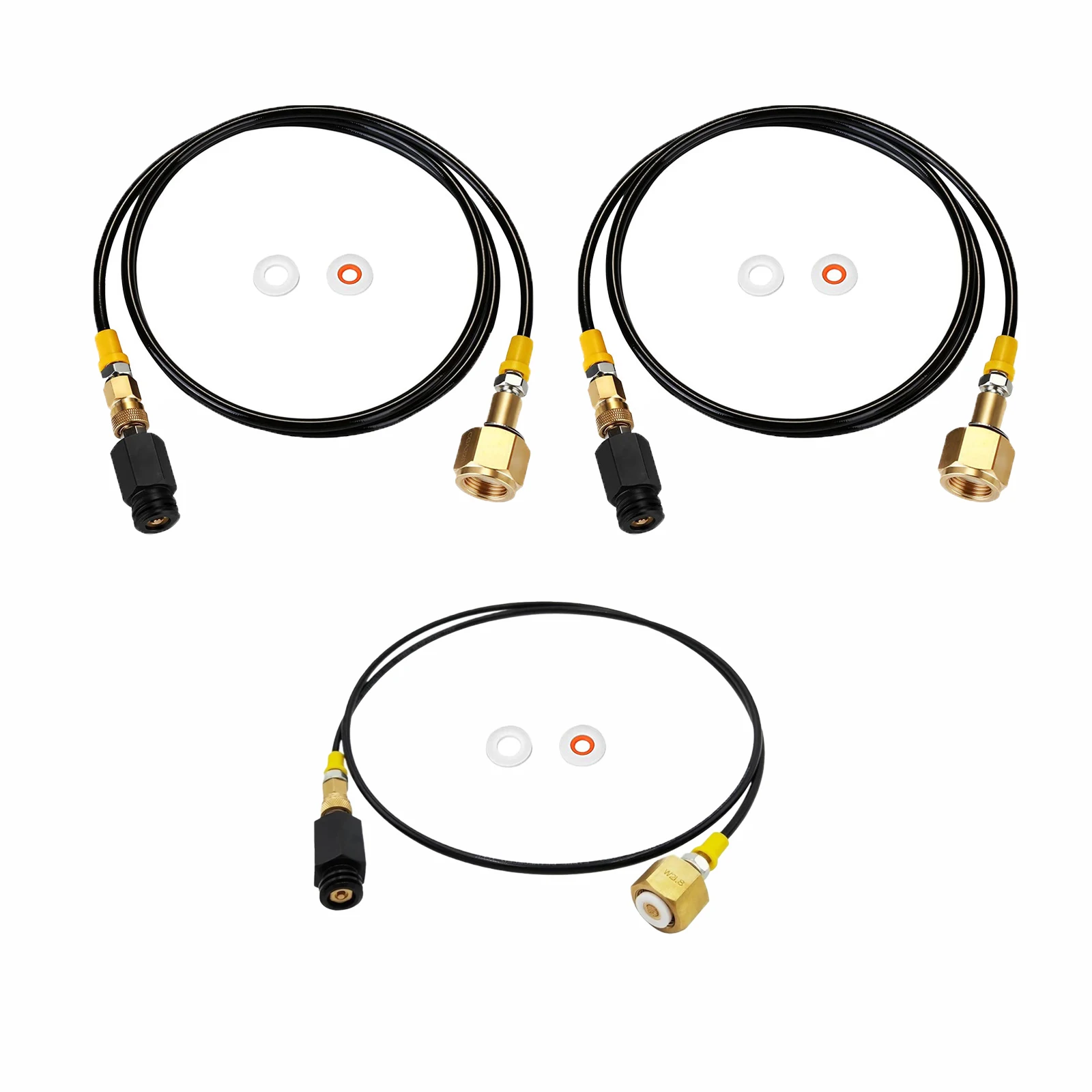 New SODA Terra DUO Art To External CO2 Tank Fill Adapter Hose Kit Fit Sodastream W21.8-14 CGA320 G5/8-14