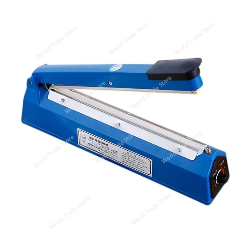 

12 Inch Food Sealer Packaging Machine Sealing Machine Hand Pressure Manual Impulse Heat Sealer Bag Machine Eu Plug