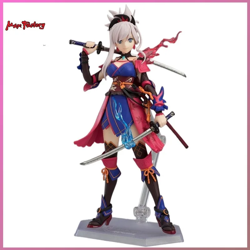 

Max Factory Figma 437 Saber Miyamoto Musashi Fate Grand Order Action Figure Collectible Model Toy Gifts Toys Model Garage Kit