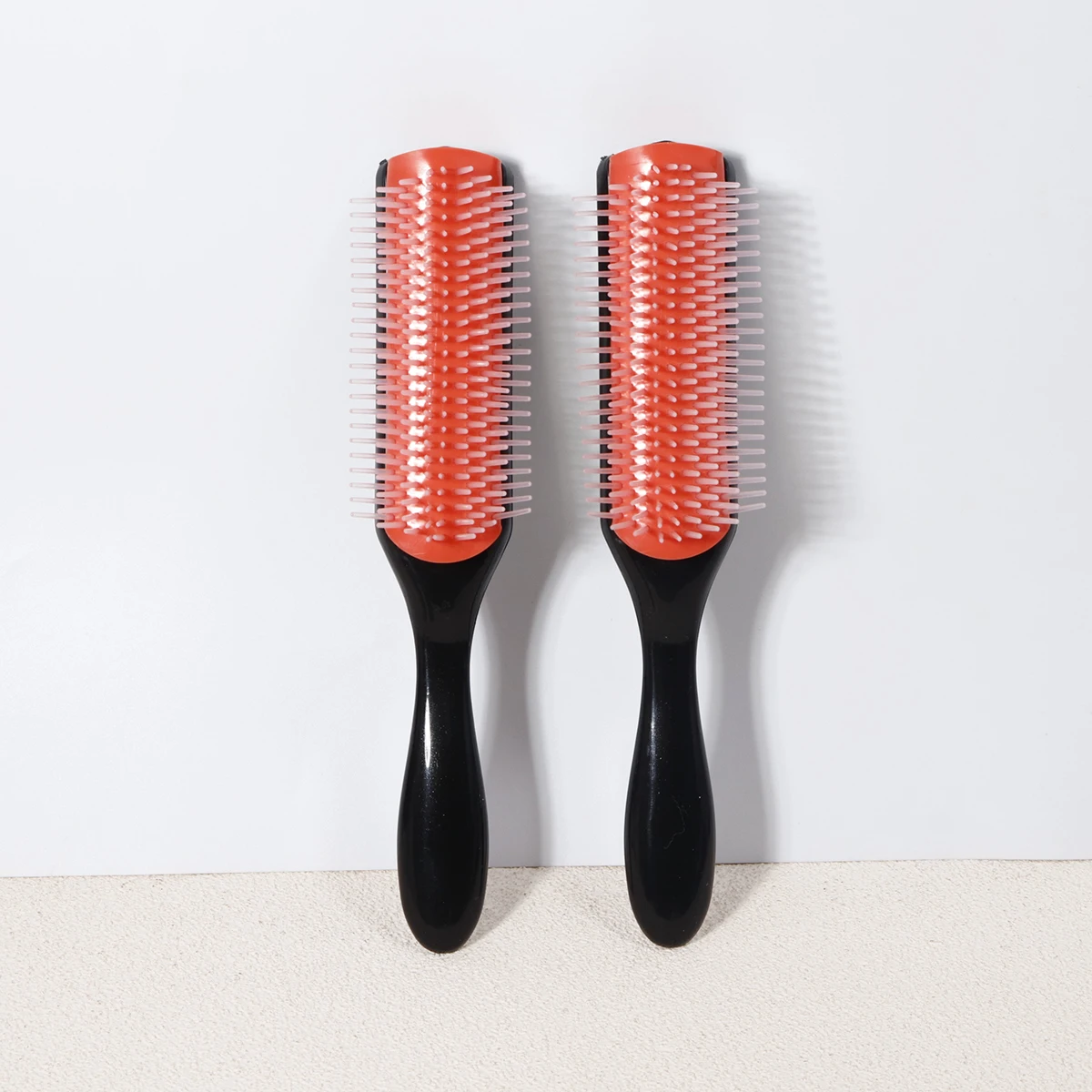 2pcs Styling Brush, Used for Combining Hairstyles and Tidying Hair, Untwisting Without Tangling, Special for Real Hair Wigs
