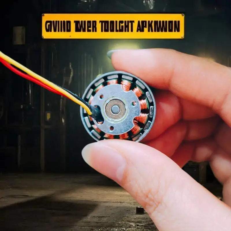 Acessório de motor de aeronave de alta velocidade de 1 peça: 1200KV Mini 2204 2S-3S RC Drone Quadcopter Motor trifásico sem escova