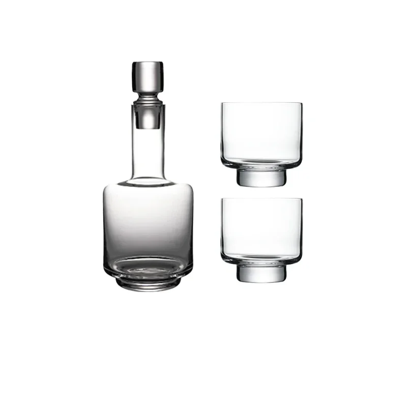 

Simple, high-end, high-end retro glass amber wine dispenser, stable, atmospheric texture, wine dispenser