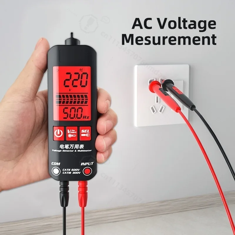 Auto‑Range Digital Multimeter High Precision Anti‑burn Smart Multimeter Electrician Household Repair Test Meter