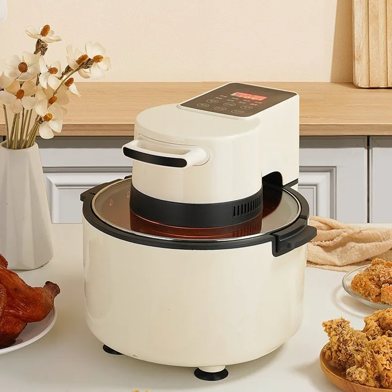 Visual air Fryer 5L large capacity multifunctional intelligent touch home intelligent air fryer