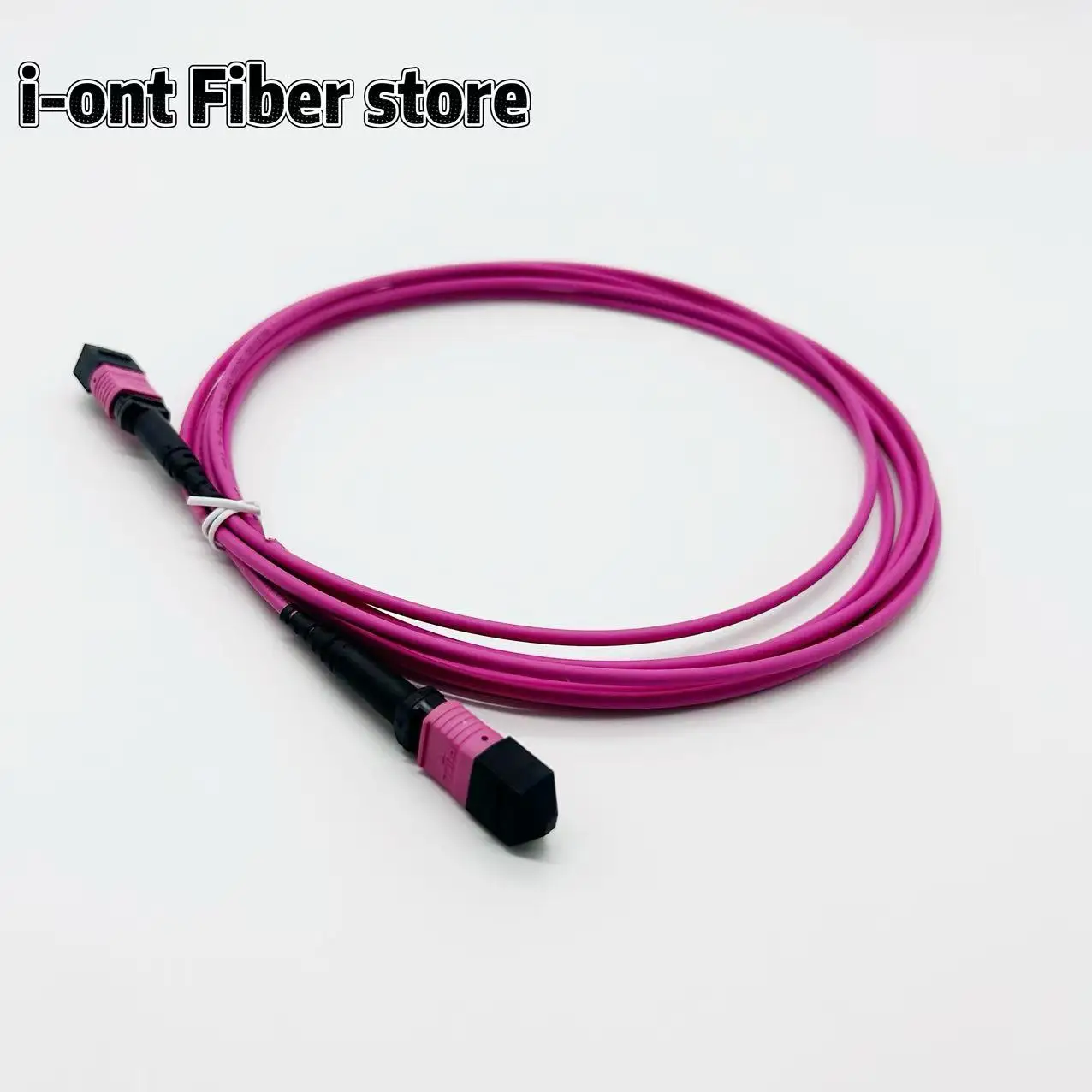 HIGH QUALITY MPO OM4 Multimode Fiber Patch Cord 12 Cores APC UPC Female to Female Type B Flat Angle 3m Optical Cable