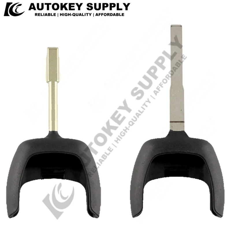 AutokeySupply 3 Button Transit Connect Set Replacement Remote Key Shell Case Without Blade For Ford