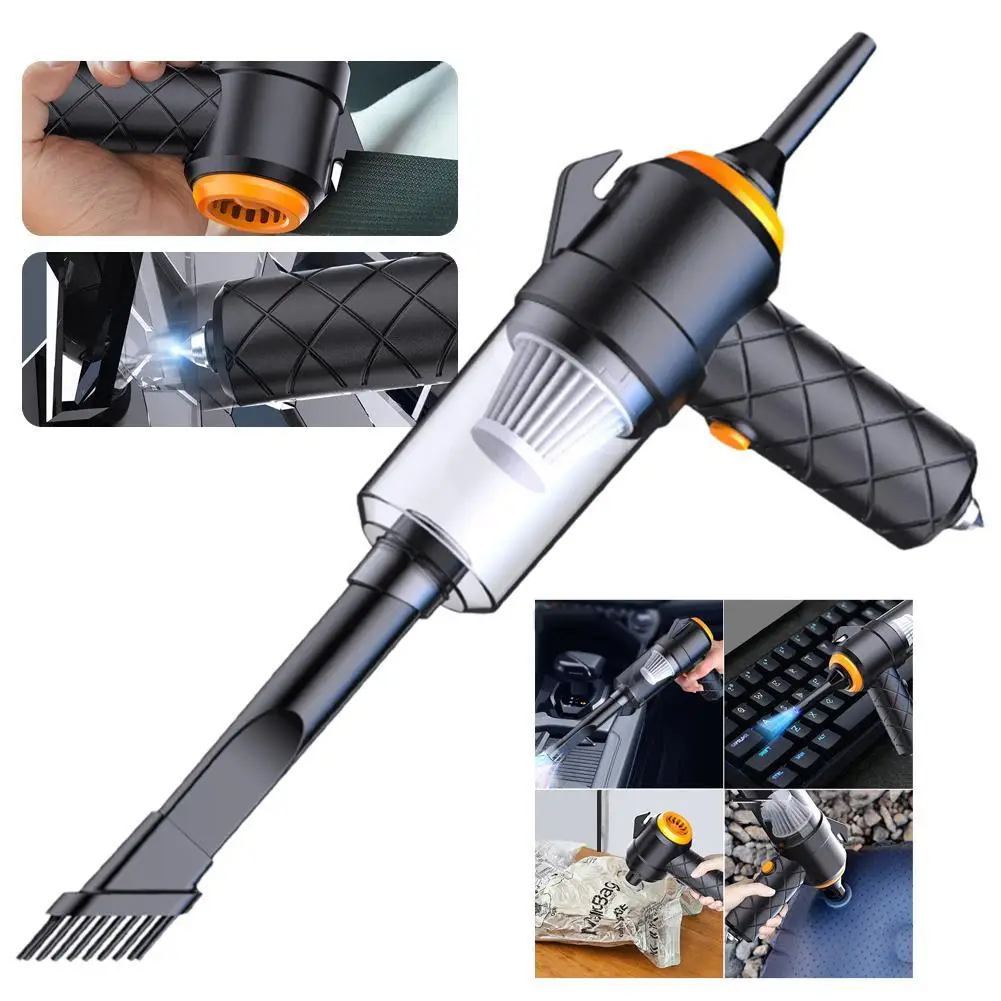 

Car Vacuum Cleaner Portable Small Vacuum Cleaner For Multi Purpose Vehicles Small Household Pump Handheld Car Vacuum Cleaner