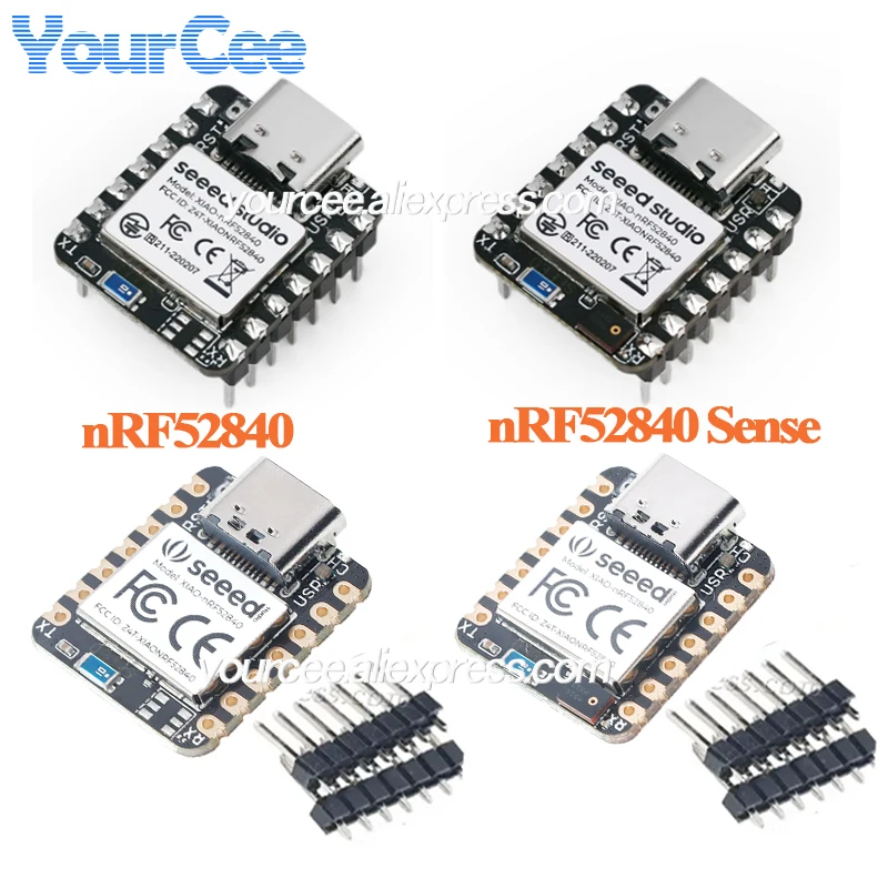 5pcs/1pc Seeeduino XIAO BLE SENSE XIAO NRF52840 Development Board Module BLE 5.0 for Arduino Nano Arm Microcontroller