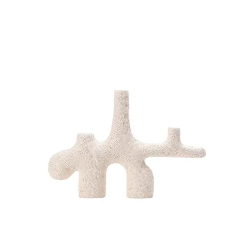 Nature, amazing silence, travertine series, carved mountain type, creative resin ornament, model room living room coffee table