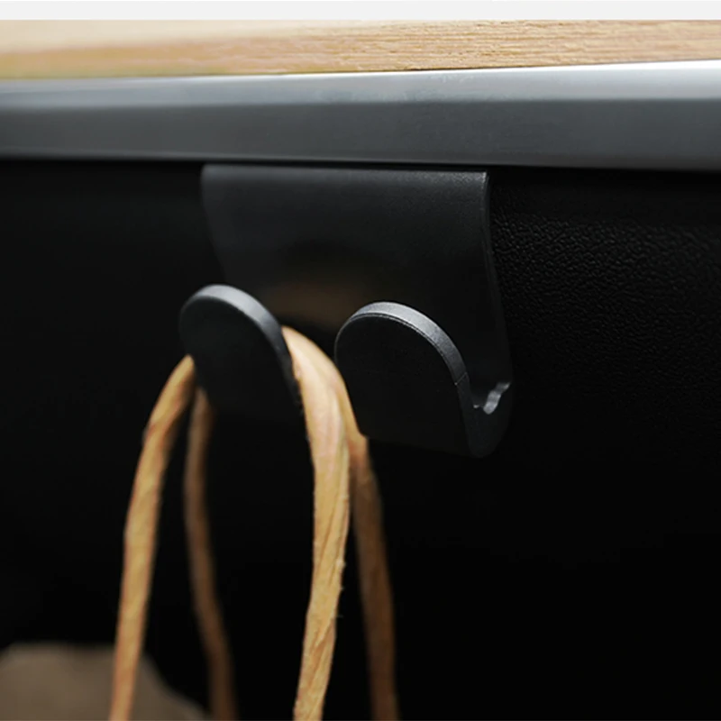 2025 Glove box Car Hooks ABS Storage Holder Model Y Car Dedicated Carbon flash For New Tesla Model 3 Y Highland