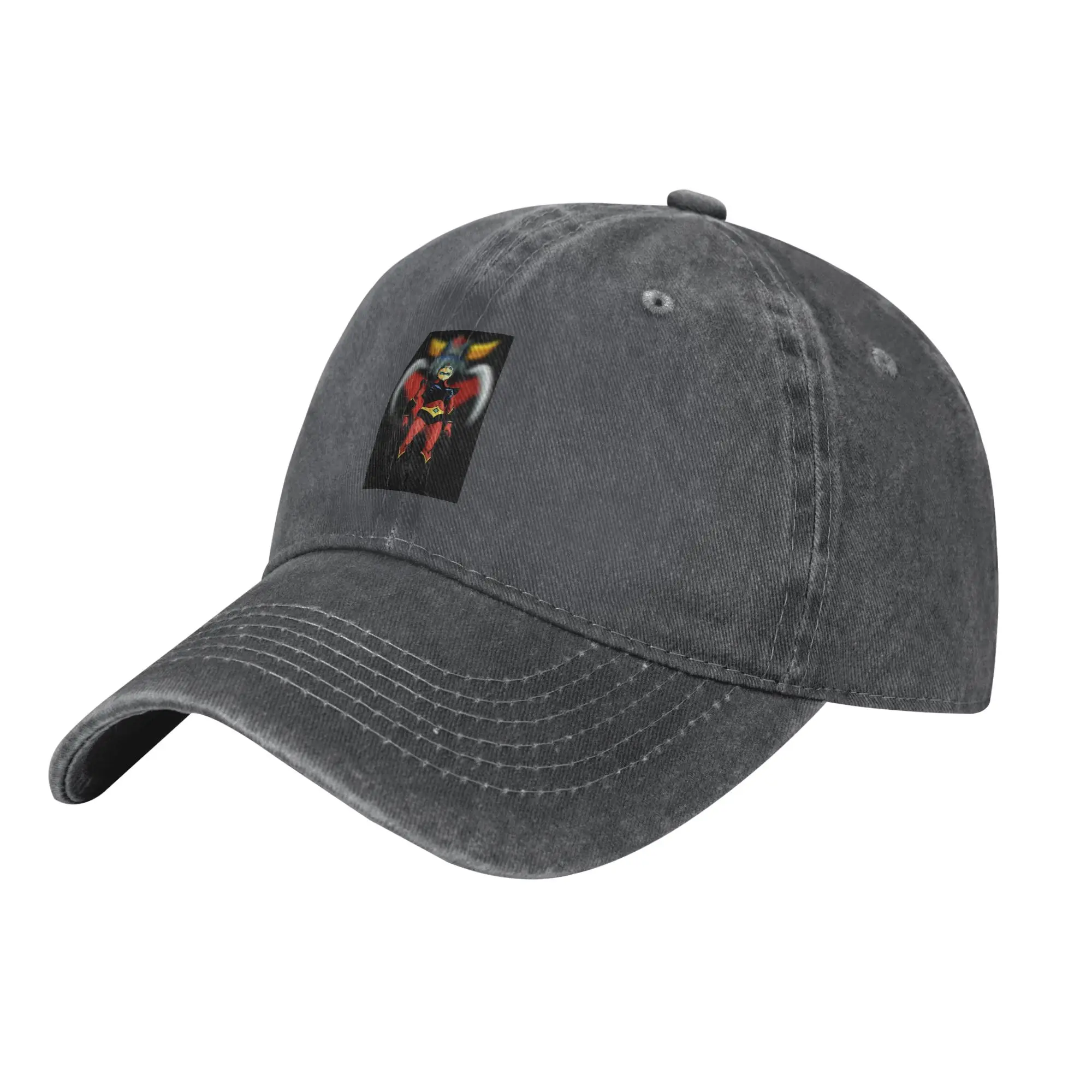 Gorra de béisbol Goldorak Grendizer Anime UFO Robot Goldrake, gorras de tela vaquera, gorra de béisbol estilo streetwear, sombrero de vaquero para hombre y mujer