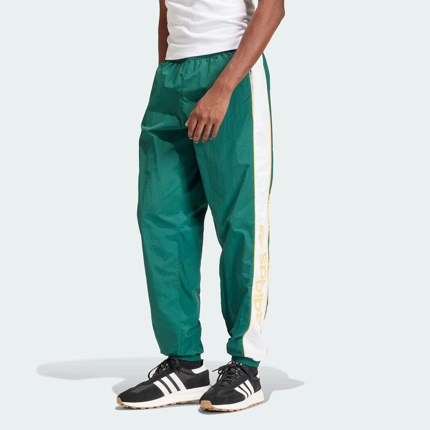 

Adidas genuine clover PANEL PANT men's woven ankle pants IS4557