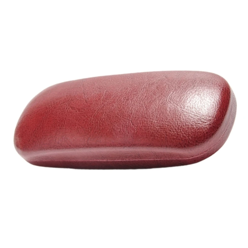 Glasses Case PVC PU Leather Hard Case for Work Leisure Daily Use Classroom Office Glasses Holder Protectors