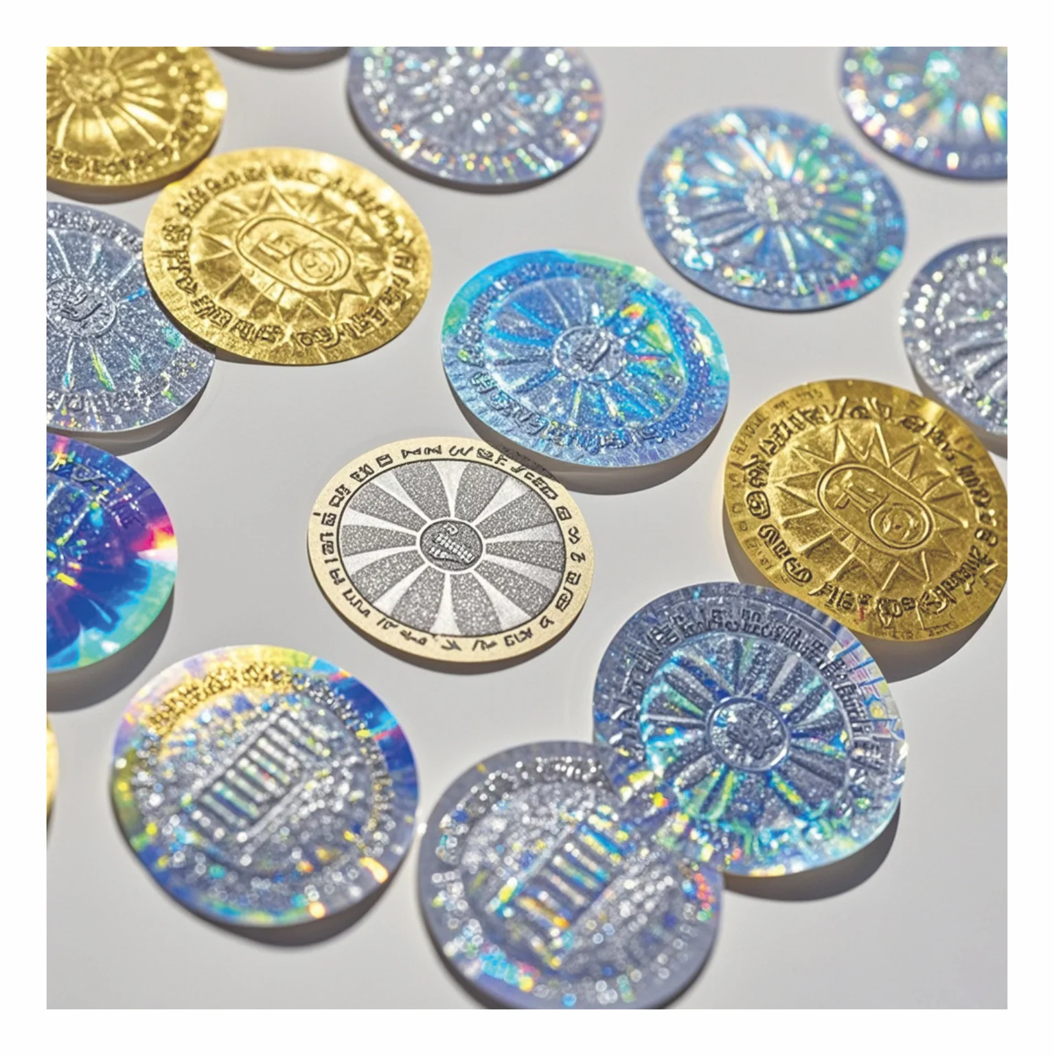 Hot Selling Hot Stamping Hologram Certificate Computer Compatible Seal With CE Certificate