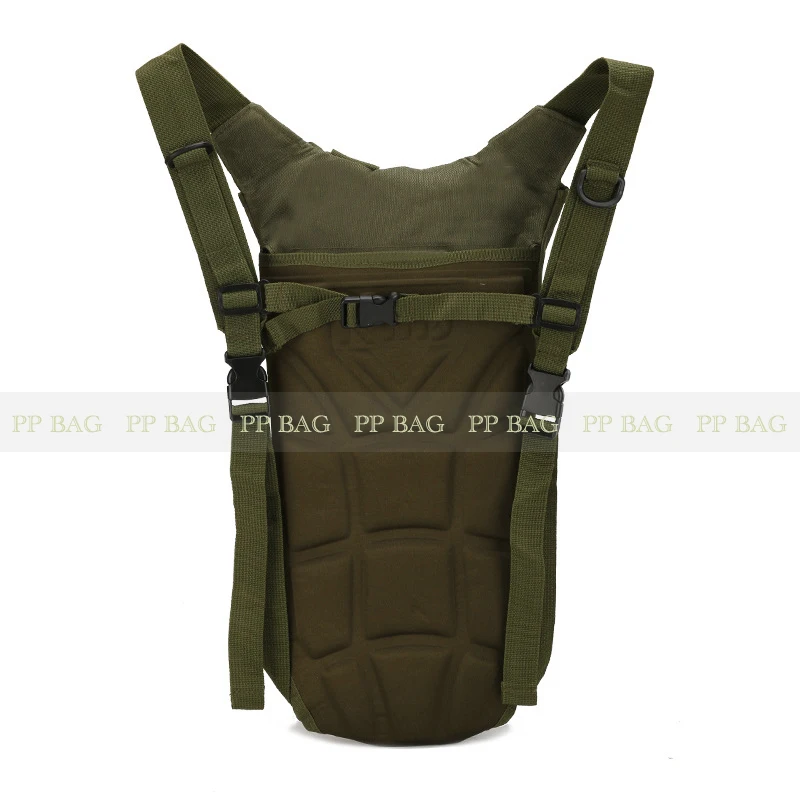 3L Bladder Water Bag Outdoor Tactical Hydration Pack Sport Riding Camel Bag Backpack Nylon Rucksack Camping Pack Bicycle Bag