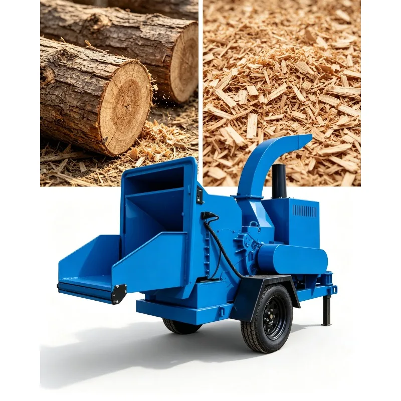Easy to Operate High Quality diesel Wood Chipper Forestry Machinery Wood Chipper Shredder Machine Wood Shredder Manufacturer