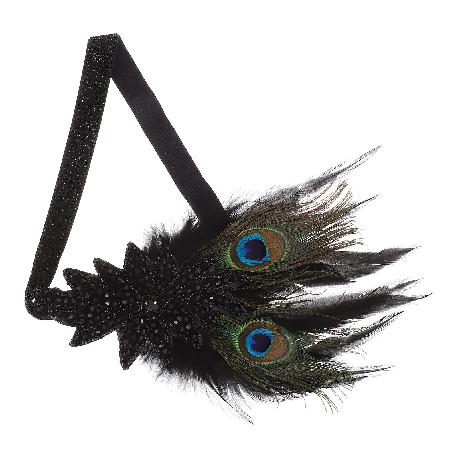 

Hairband Soft Lightweight Elastic Vintage Headband Elegant Party Dance Photo Accessories Party Hairband