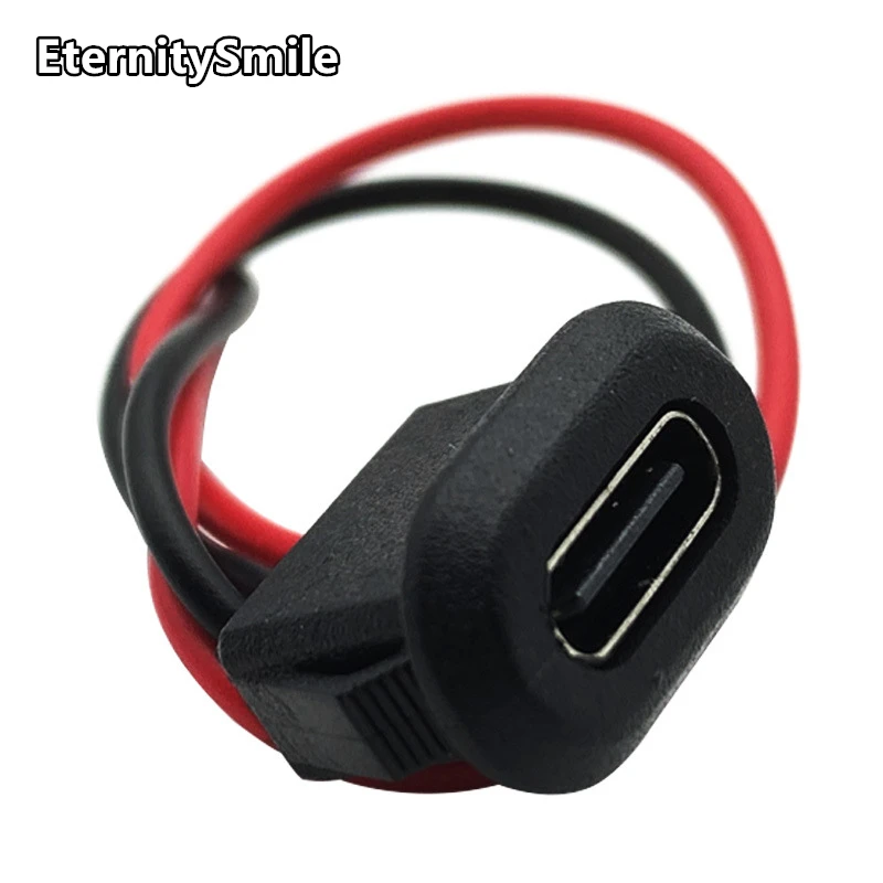 

5 шт., водонепроницаемый USB-разъем, 2 контакта
