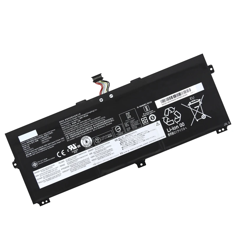 Imagem -04 - Lenovo-thinkpad X13 Yoga Series Bateria do Portátil L18m3p72 L18l3p72 L18l3p72 1ª Geração L18s3p71 Série L18s3p72 L19m3p72