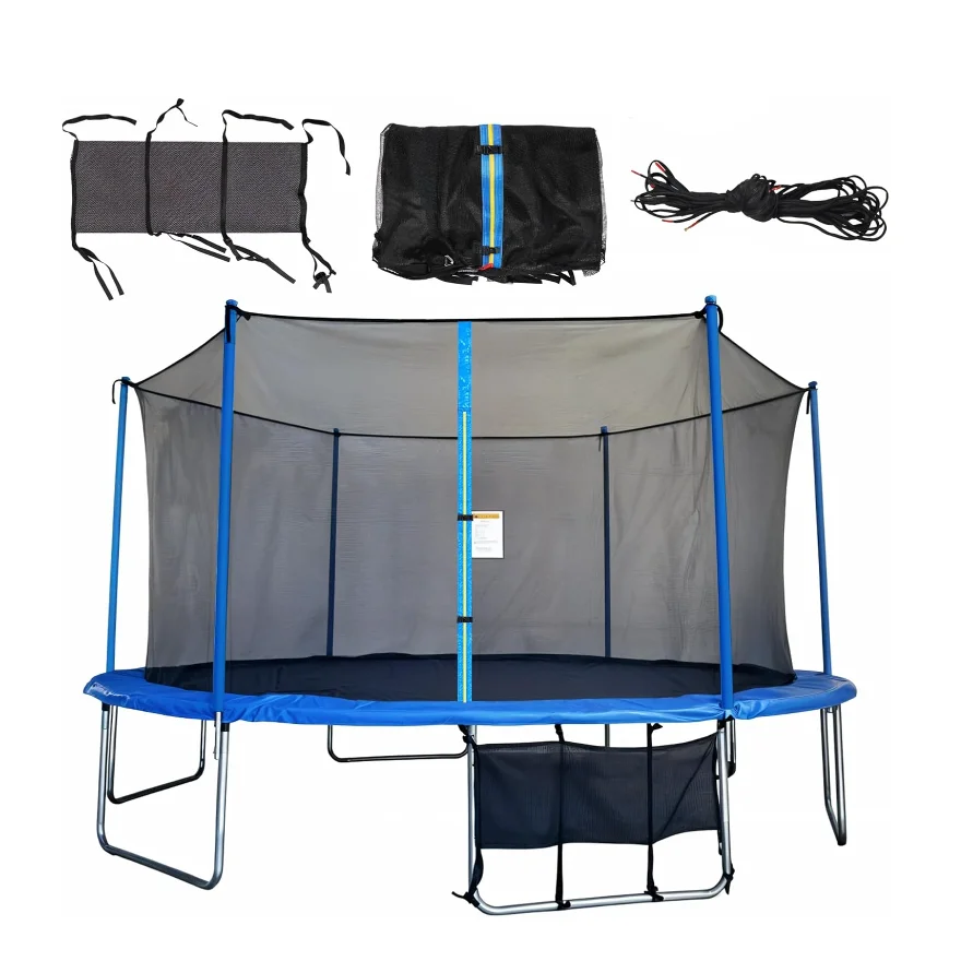 

High Quality Indoor/Outdoor Portable Trampoline with Protective Net PVC/Plastic Foldable and Durable Safe for Use New