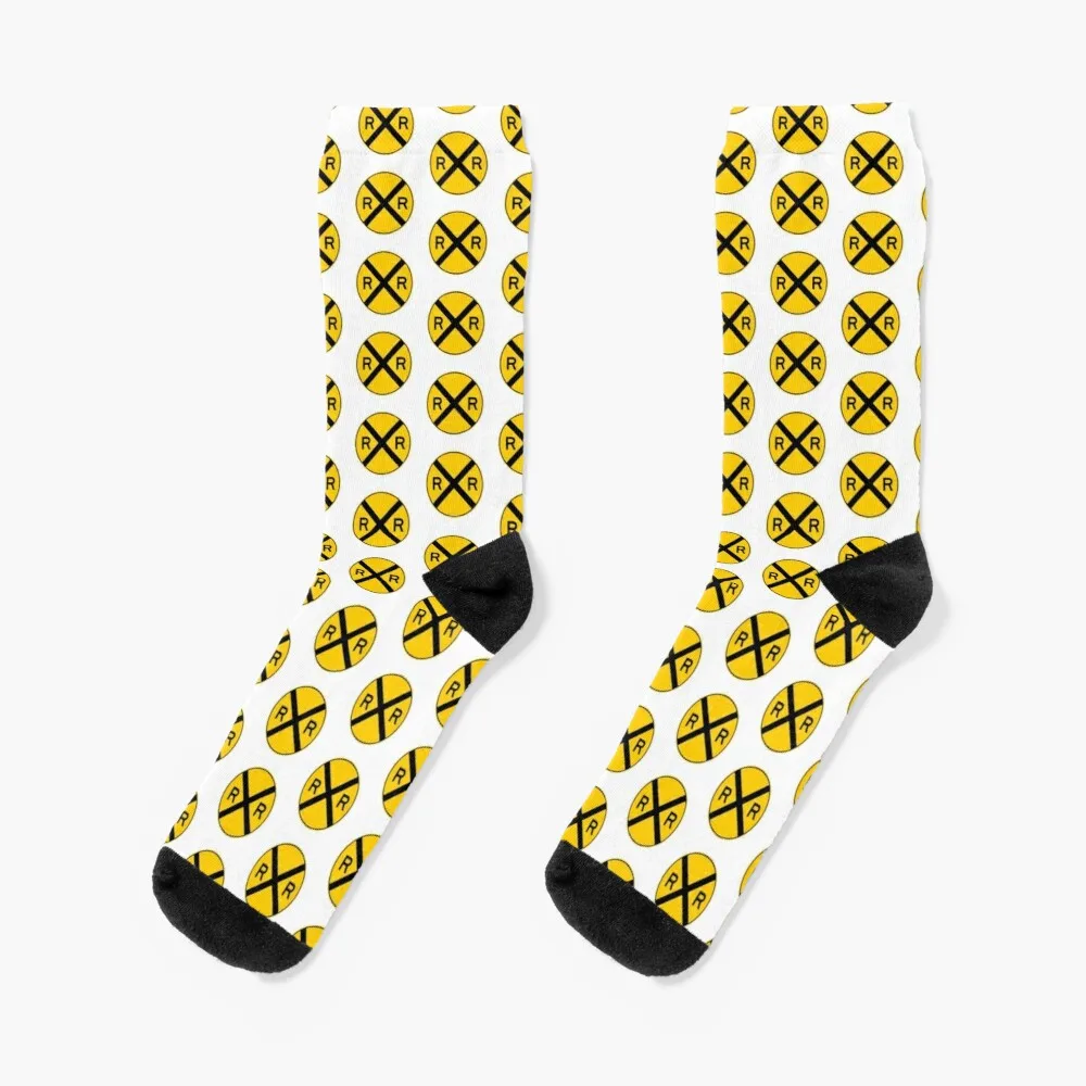 

Railroad Crossing Warning Socks Warm Socks Sports Socks Man