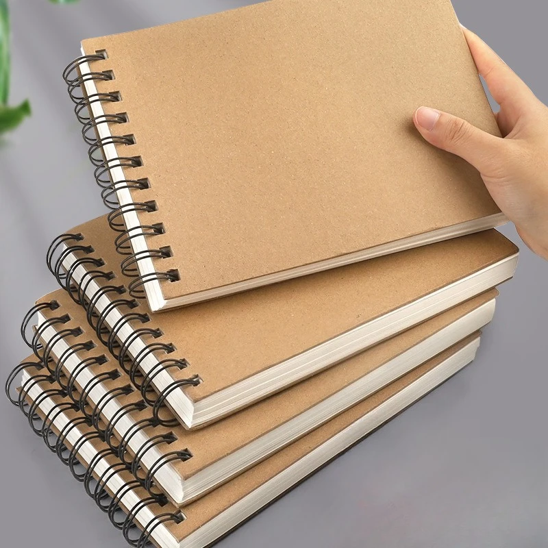 دفتر ملاحظات عتيق بأوراق شجر فضفاضة، كتاب رسم بالألوان المائية، مجلة قصاصات متعددة الأغراض، مثالية لهدية عيد الشكر/عيد الميلاد.