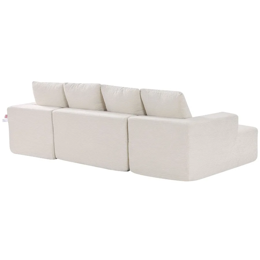 

Modular Sectional Sofa U Shaped Modular Sofa with Chaise Cloud Sectional Couch with High Rebound Sponge and Density Upholstered