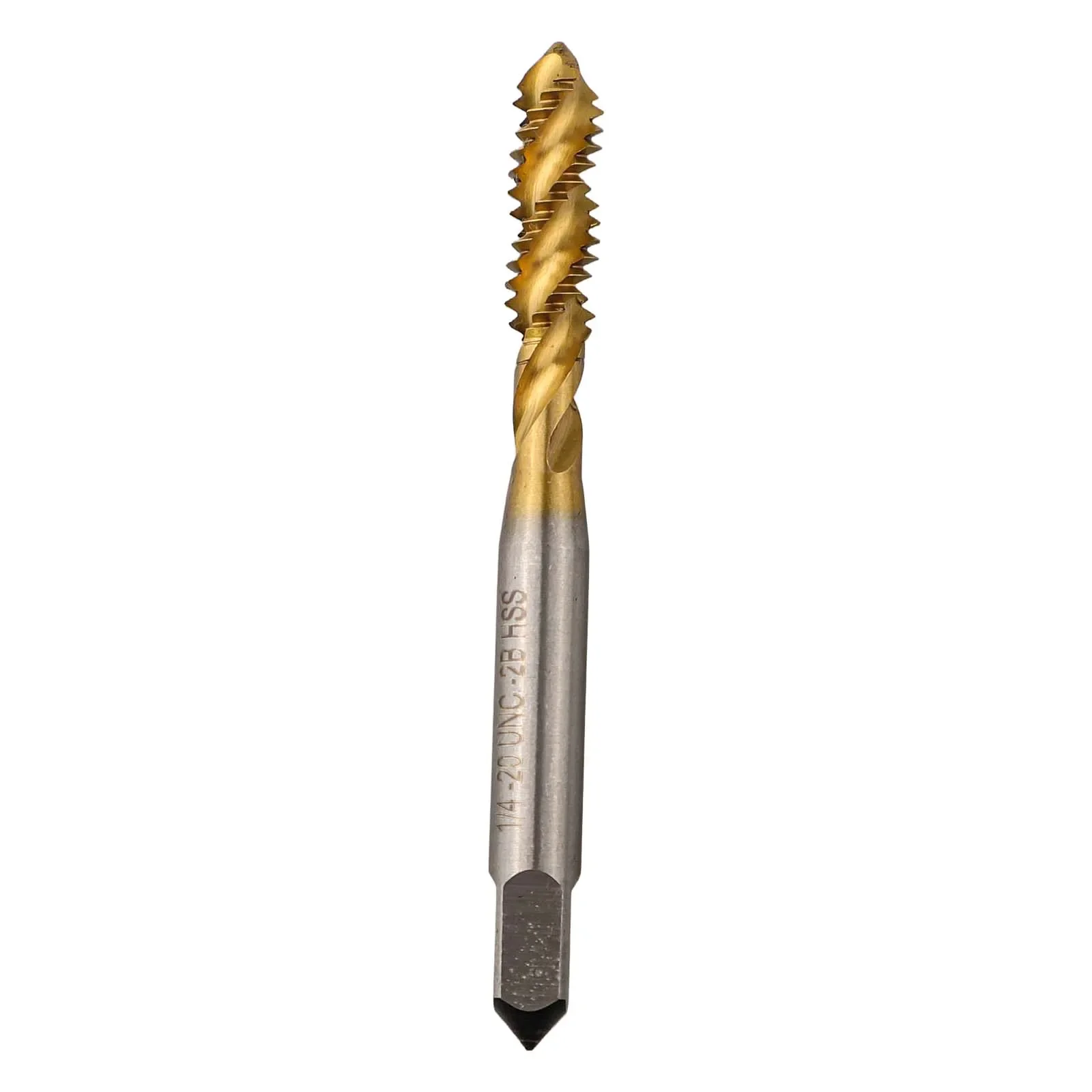 Machine Thread Tap 1/4-20 UNC Tap For Drilling And Tapping Clear Threads Corrosion-resistant Heat Resistance Rust-resistant