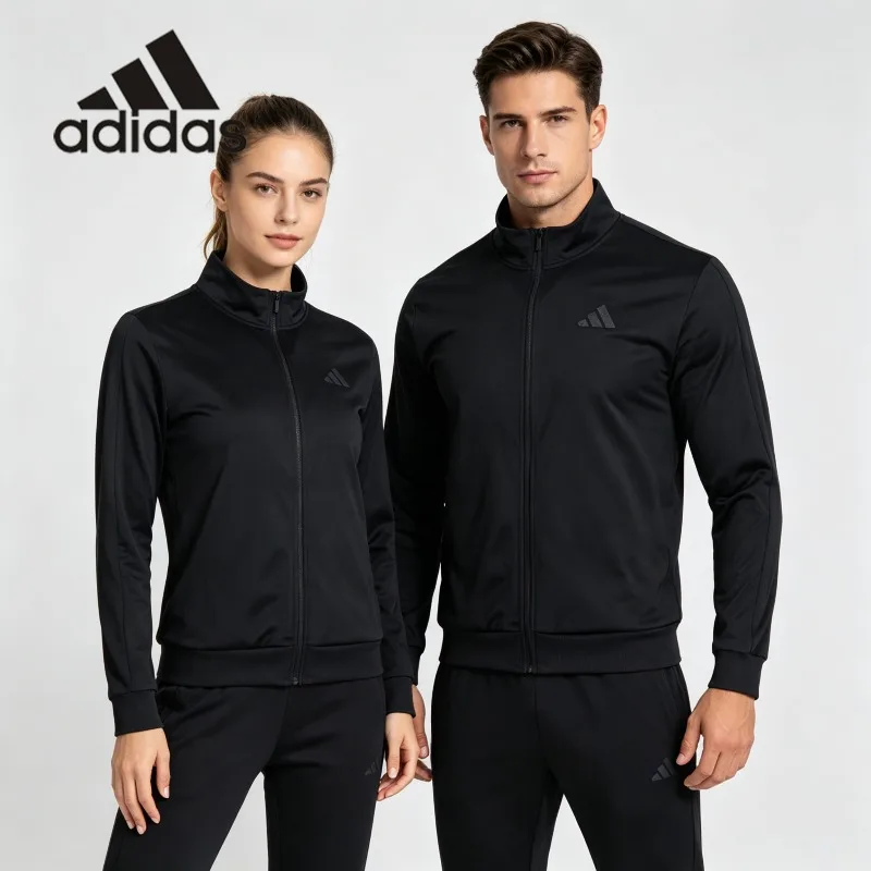 Adidas Cropped Boxy Er Jacket Spring Y2K Aesthetic Pocket Light Wind OuterwearJI8818 1PCS