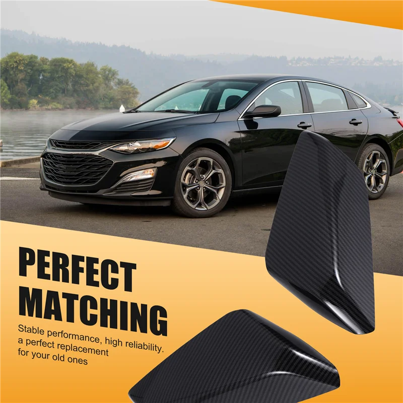 

NEW-Car Door Mirror Side Rear View Mirror Cover 84026841 84026842 For Malibu L LS LT RS 2016-2021 U.S. Edition