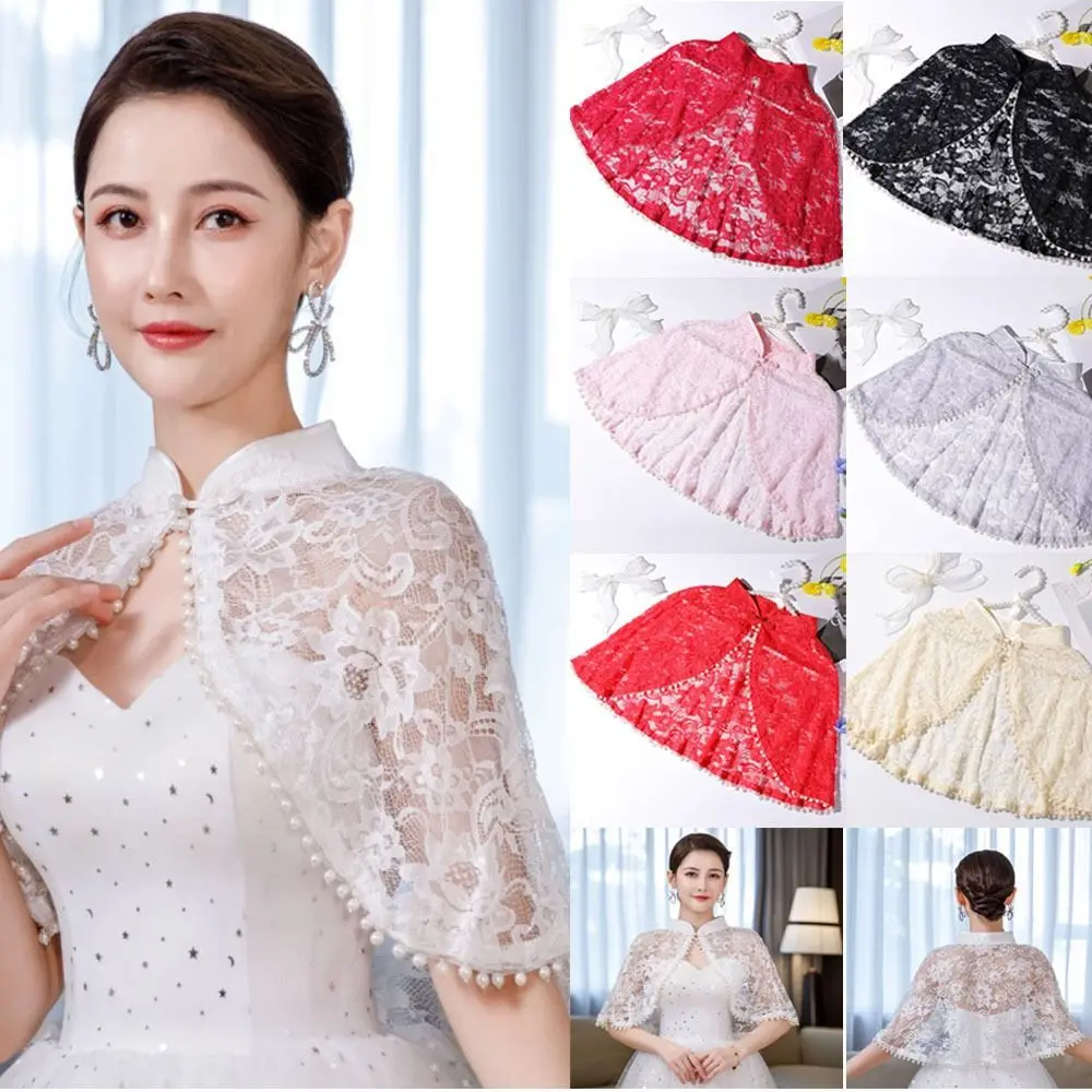 

Женская кружевная Тюлевая накидка для выпускного вечера, однотонная мягкая элегантная официальная прозрачная накидка, свадебная фотография