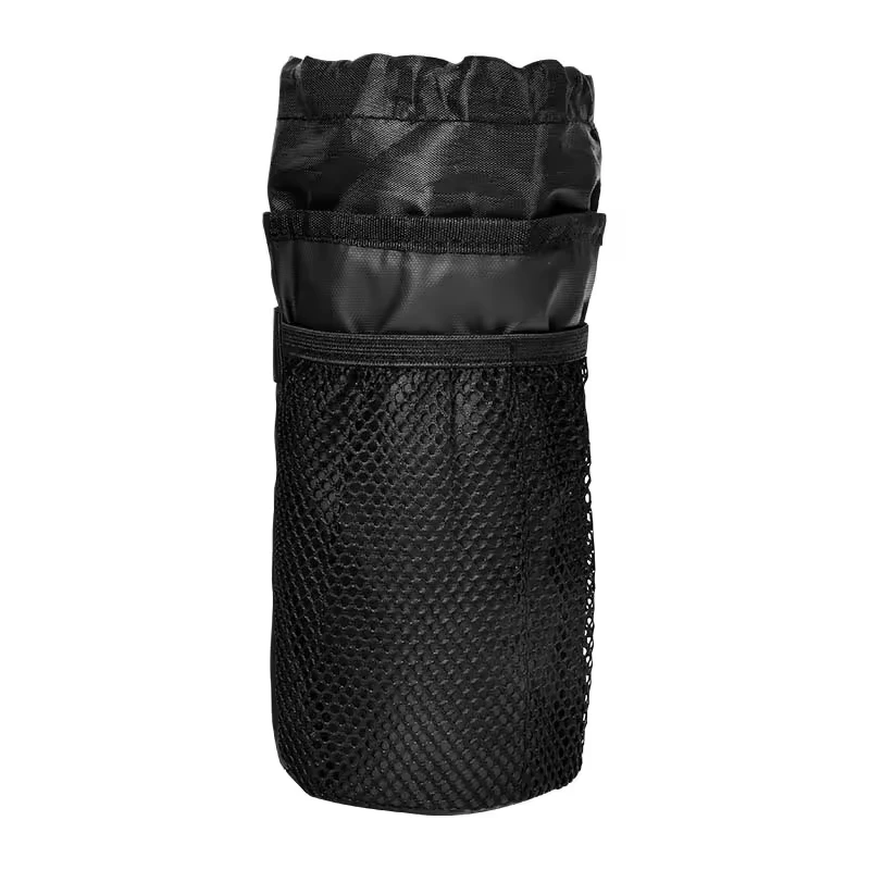 AliExpress NONE Bicycle Bottle Holder Thermal Bag with Mesh Pocket Coffee Cup Holder Handlebar Stem Cycling Water Bottle Carrier Bag