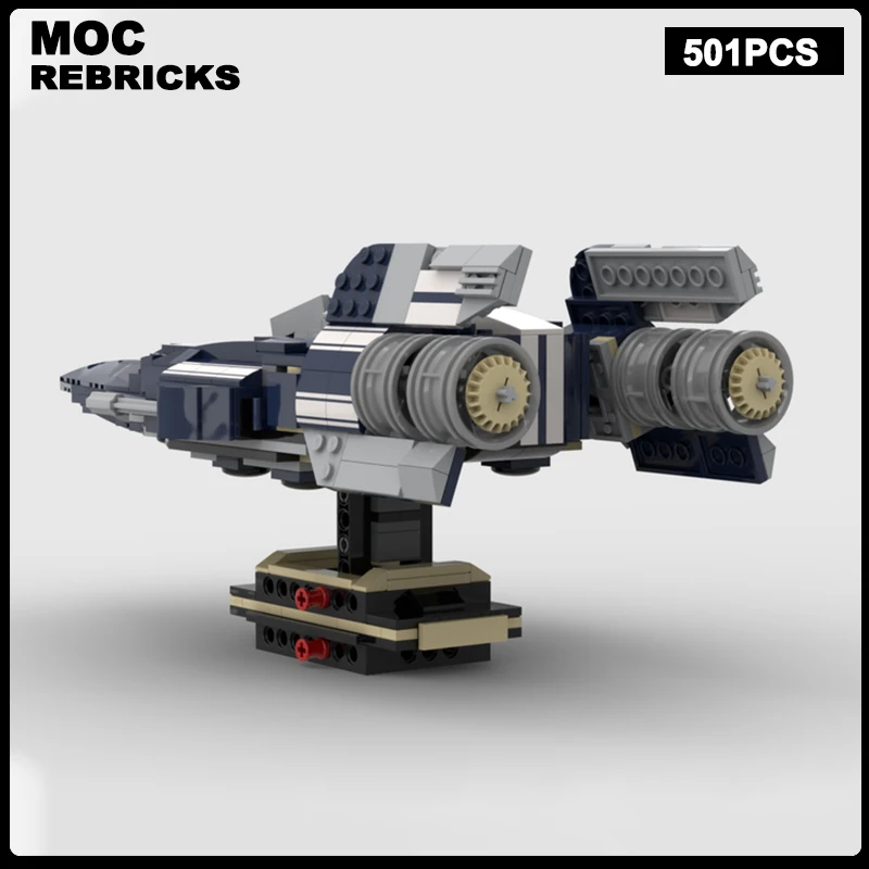 MOC Building Block Series A Wing Battle Plane Empire Space War Model Parts Assembly Bricks Toys Sets Children's Christmas Gifts