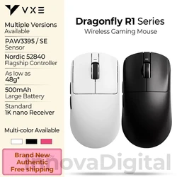 ATK VXE Dragonfly R1 Pro MAX Wireless Gaming Mouse PAW3395 R1 SE Lightweight Bluetooth Esports FPS Gamer Rechargeable Mice