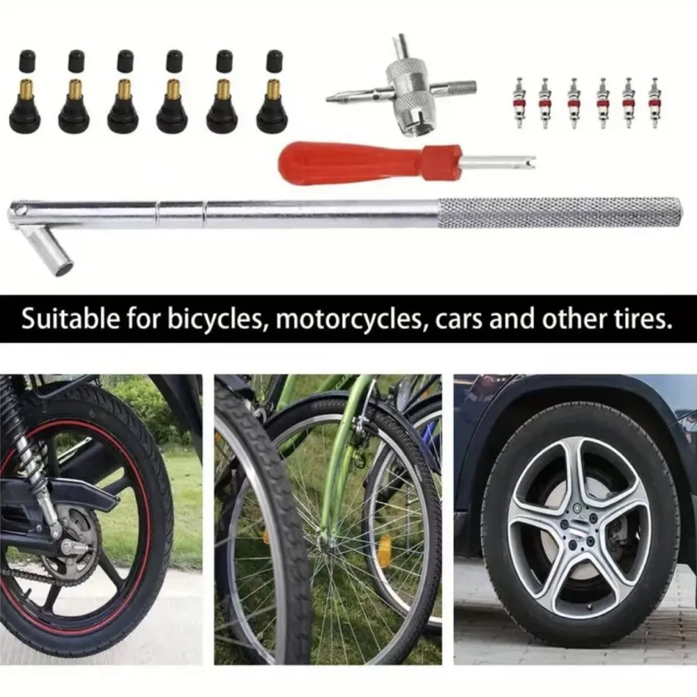 Professional Tire Valve Stem Installation Repair Tool Car Vacuum Nozzle Puller Plastic Rim Protection Maintenance Gadget