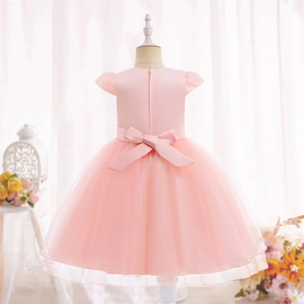 Girls Butterfly Party Dress Girl Fantasy Tulle Dress For Baby Toddler 1st Birthday Baptism Formal Princess Gown Kids New Costume