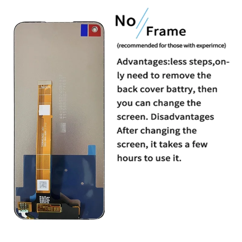 For Realme 7 4G RMX2151 LCD Display Touch Screen Replacement Digitizer Assembly